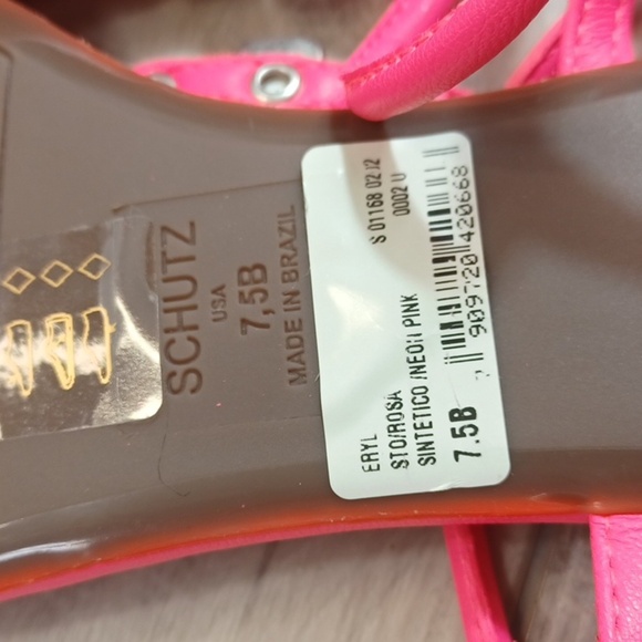 Schutz Sintetico Neon Pink - Picture 6 of 7